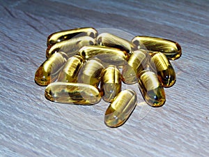 Flaxseed omega 3 capsules