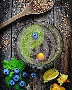 Flaxseed porridge