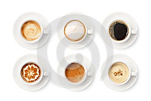 Coffee cup assortment