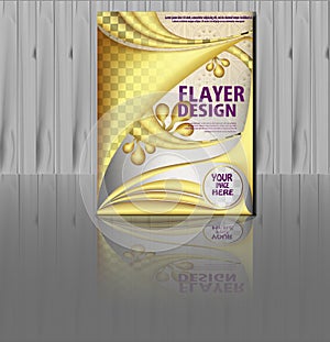Flayer design template