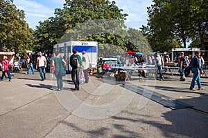 Flea market in Bonn