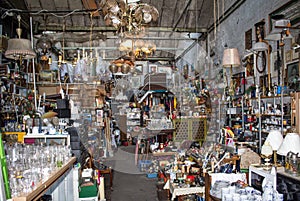 Flea market - second hand stuff on fleamarket