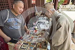 Flea market in Shanghai, China