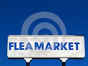 Flea Market Sign