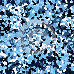 Flecktarn camouflage seamless pattern background. Vector illustration.