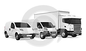 Fleet of Delivery Vehicles