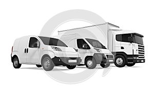 Fleet of Delivery Vehicles