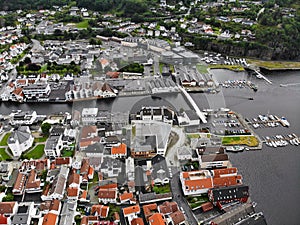 Flekkefjord town in Norway photo