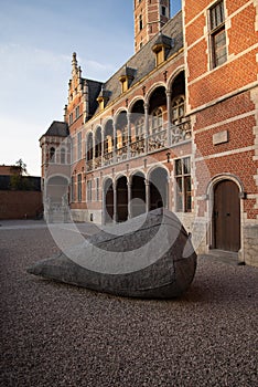 Flemish Belgian town of Mechelen. Hof van Busleyden