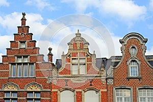 Flemish gables, mechelen