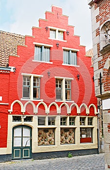 The Flemish Revival Style house