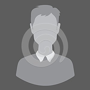 Flete guy, man, woman, avatar, profile photo, gray silhouette is