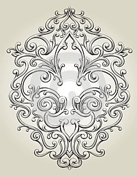 Fleur de Lis Frame