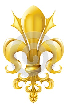 Fleur-de-lis graphic