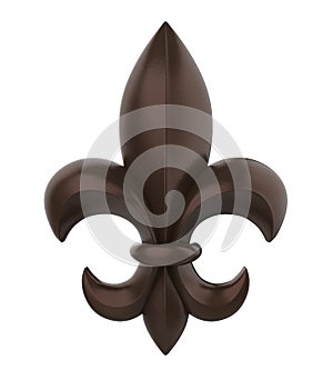 Fleur-de-lis Isolated