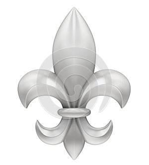 Fleur-de-lis Isolated