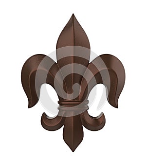 Fleur-de-lis Isolated