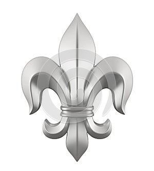 Fleur-de-lis Isolated
