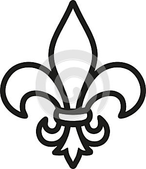 Fleur de lis - lilly flower