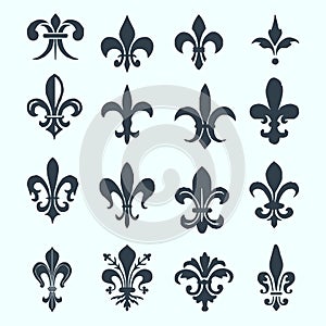 Fleur de lis set
