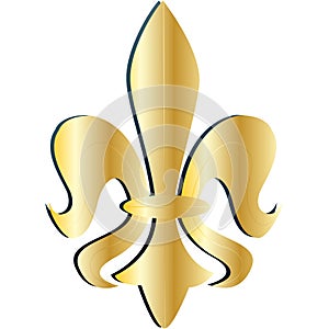 Fleur de lis vector