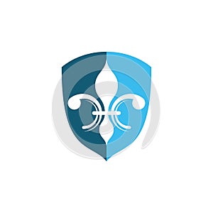 Fleur de lis vector icon design