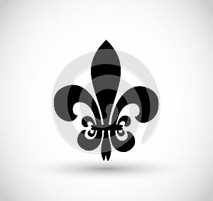 Fleur de lise vector set