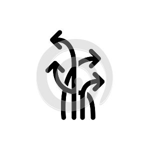 Flexibility icon, vector illustration
