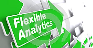 Flexible Analytics. Business Concept.