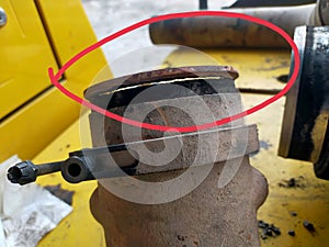 flexible leaky muffler, anticipate fire cases in the truck unit