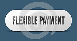 flexible payment button. flexible payment sign. key. push button.