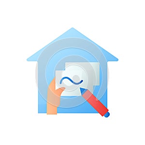 Flexible schedule flat icon