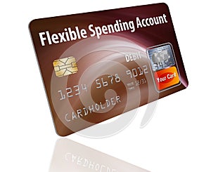 Flexible Spending Account FSA debit card.