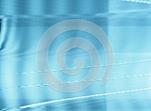 flickering tv screen