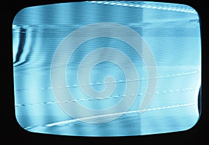 flickering tv screen