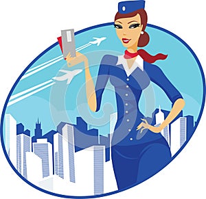 Flight attendant