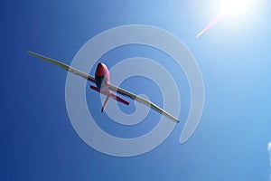 Flight of the glider