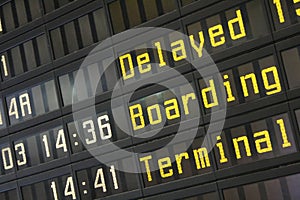 Flight information panel