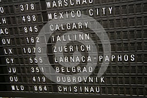Flight Information Panel