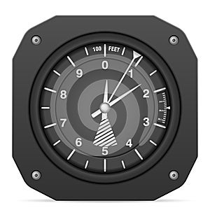 Flight instrument altimeter