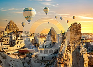 Flight over Cappadocia