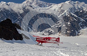 Flight Seeing over Alaskan Range