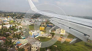 Take off from Chennai india