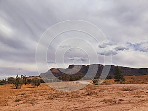 Flinders Ranges Driving View