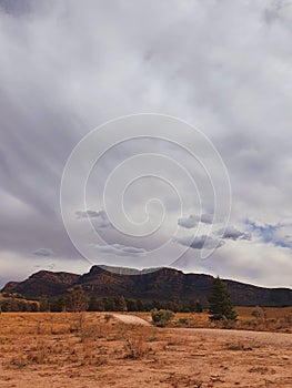 Flinders Ranges Driving View