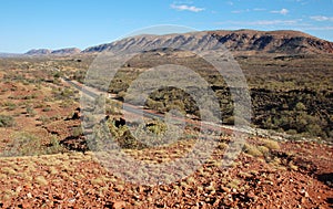 Flinders Ranges mountains in Australia photo