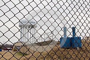 Flint Michigan Water Tower