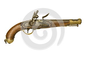 Flintlock pistol photo