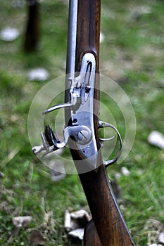 Flintlock rifle with