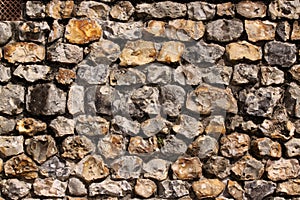Flintstone wall